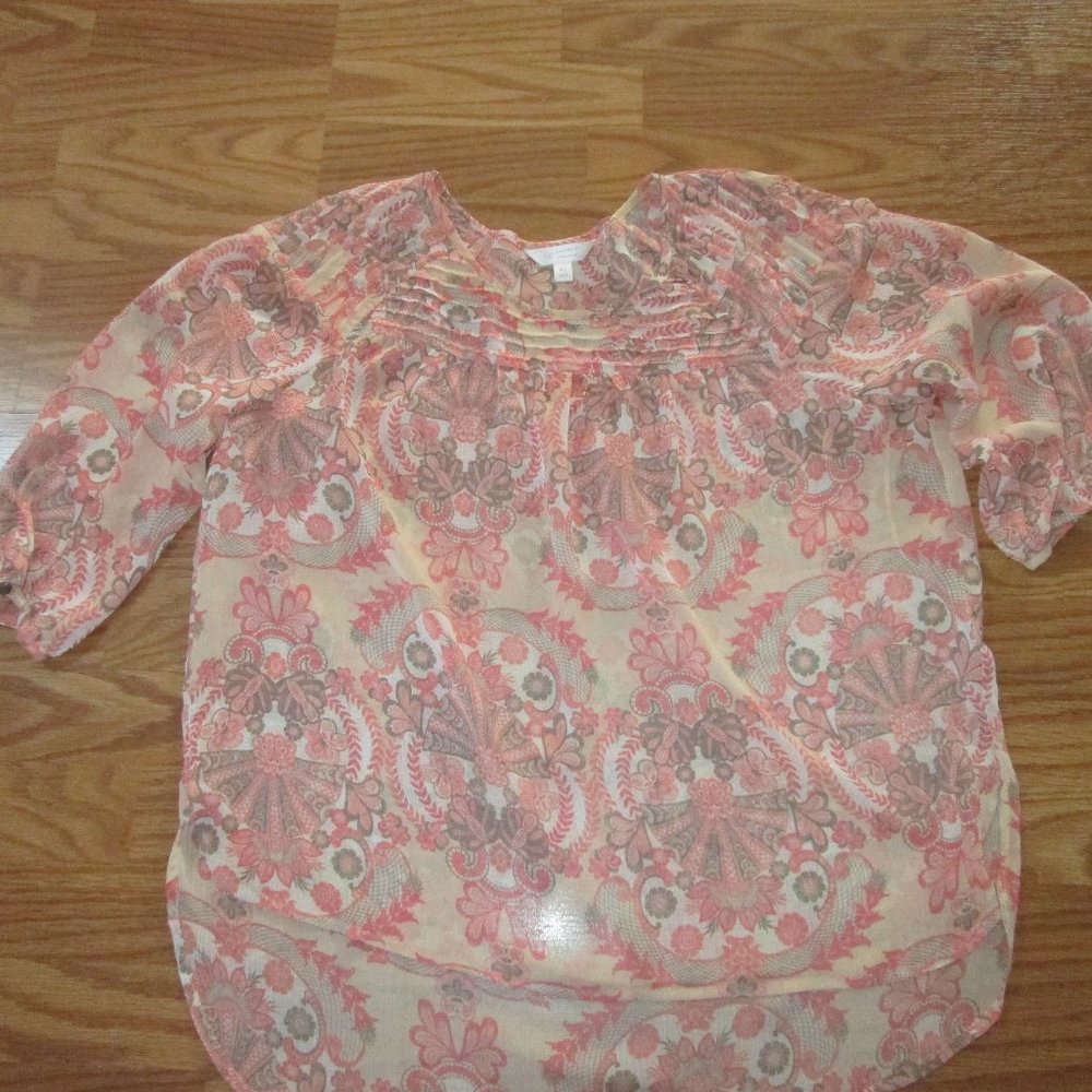 5/$25 Lauren Conrad Size XL Fall Colored Top Size XL